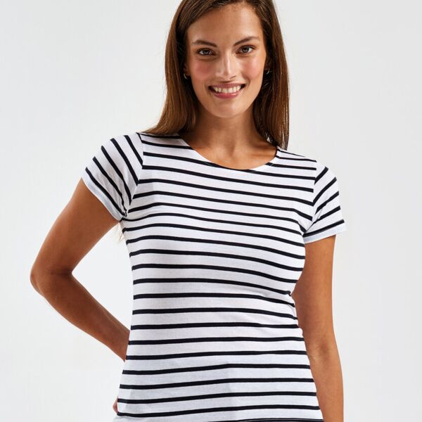 Women's Marinière coastal short sleeve tee Thumbnail